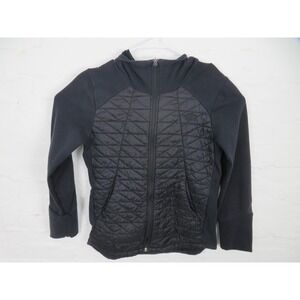 The North Face Jacket Womens Medium Black ThermoBall Hooded Quilted Full Zip